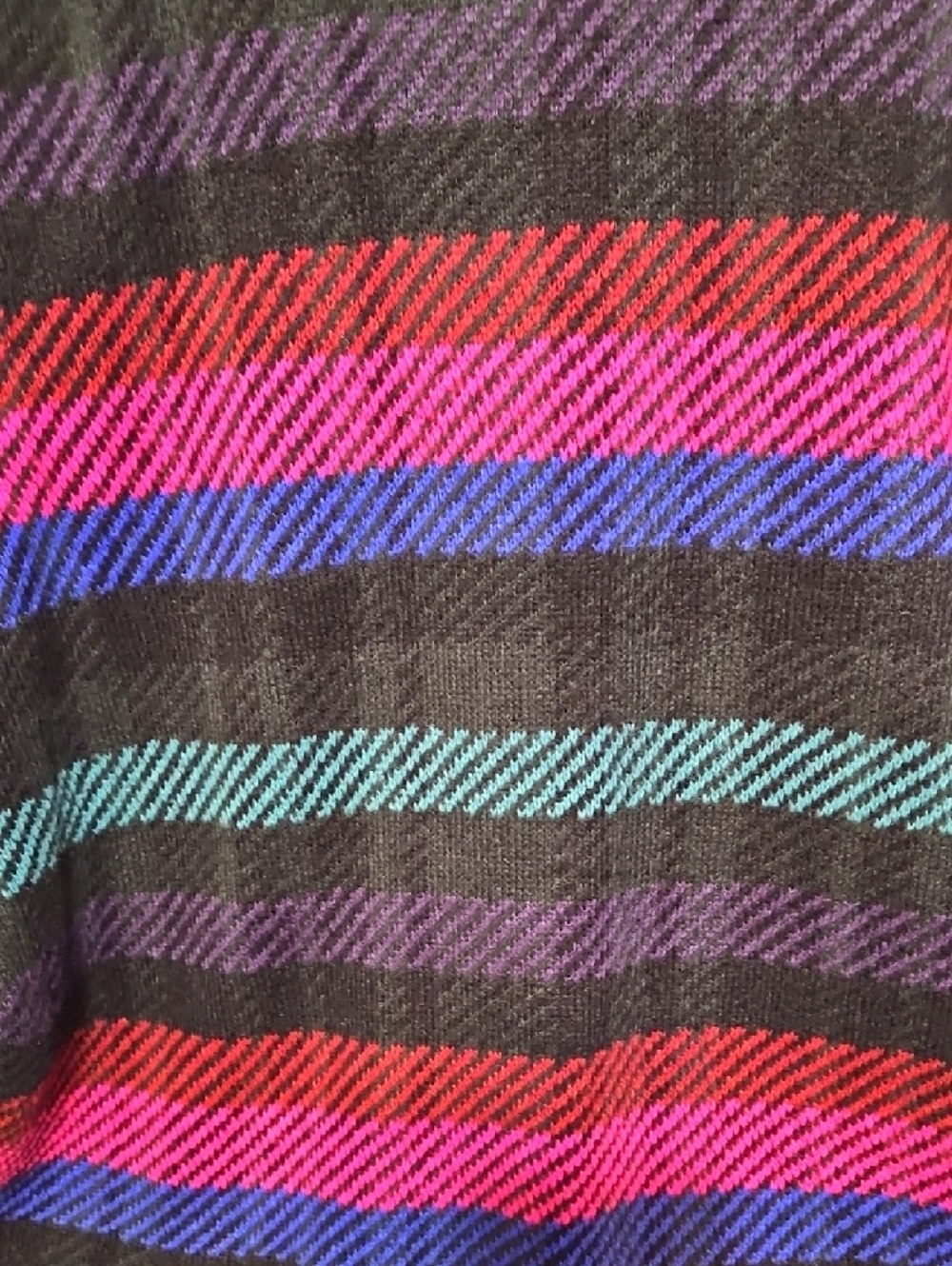torrid Black Multi-Stripe Button Front Cardigan Coat - Picture 7 of 9